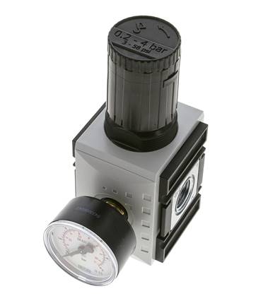 Präzisionsdruckregler für Sammelstückmontage G1/2''&3/8'' 5200l/min 0.2-4.0bar/3-58psi PA Futura 2