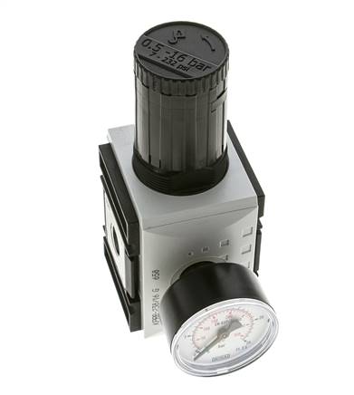 Präzisionsdruckregler für Sammelstückmontage G3/8'' 4500l/min 0.5-16.0bar/7-232psi PA Futura 2