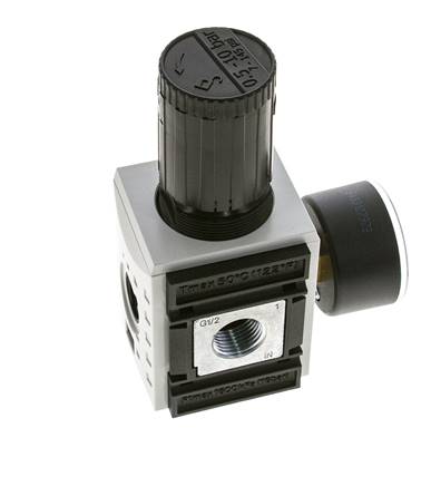 Präzisionsdruckregler für Sammelstückmontage G1/2''&3/8'' 5200l/min 0.5-10.0bar/7-145psi PA Futura 2