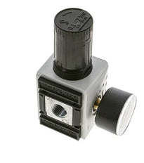 Präzisionsdruckregler für Sammelstückmontage G1/2''&3/8'' 5200l/min 0.1-2.0bar/1-29psi PA Futura 2