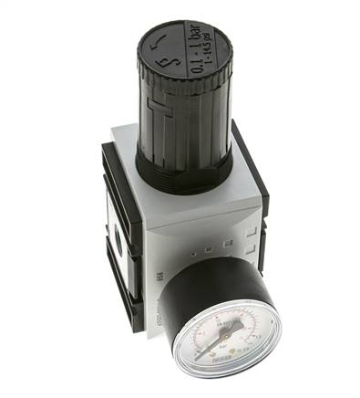 Präzisionsdruckregler für Sammelstückmontage G3/8'' 4500l/min 0.1-1.0bar/1-14psi PA Futura 2