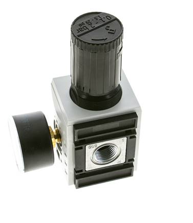 Druckregler für Sammelstückmontage G1/2''&3/8'' 5200l/min 0.1-2.0bar/1-29psi PA Futura 2