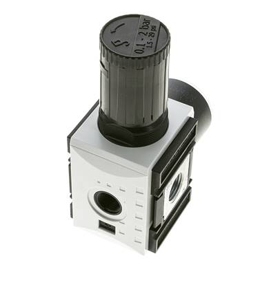 Druckregler für Sammelstückmontage G1/2''&3/8'' 5200l/min 0.1-2.0bar/1-29psi PA Futura 2