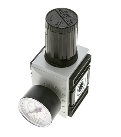 Druckregler für Sammelstückmontage G3/8'' 4500l/min 0.5-10.0bar/7-145psi PA Futura 2