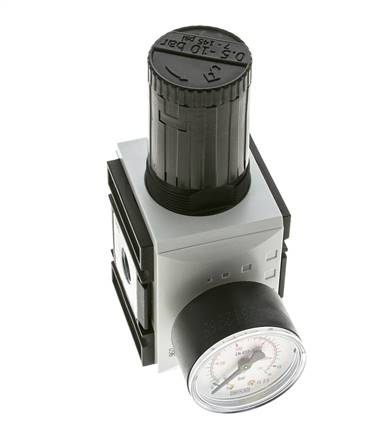 Druckregler für Sammelstückmontage G3/8'' 4500l/min 0.5-10.0bar/7-145psi PA Futura 2