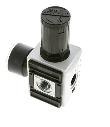 Druckregler für Sammelstückmontage G1/2''&3/8'' 5200l/min 0.1-2.0bar/1-29psi PA Futura 2