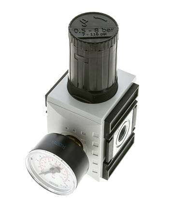 Druckregler für Sammelstückmontage G3/8'' 4500l/min 0.5-8.0bar/7-116psi PA Futura 2
