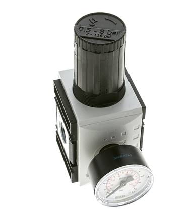 Druckregler für Verteilerblock G1/2'' und 3/8'' 5200l/min 0,5-8,0bar/7-116psi Futura 2