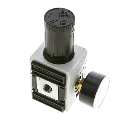 Druckregler für Sammelstückmontage G3/8'' 4500l/min 0.5-8.0bar/7-116psi PA Futura 2