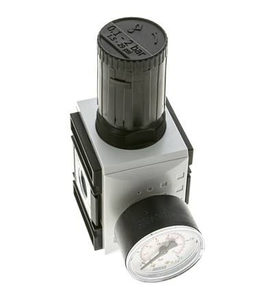 Druckregler für Sammelstückmontage G1/2''&3/8'' 5200l/min 0.1-2.0bar/1-29psi PA Futura 2