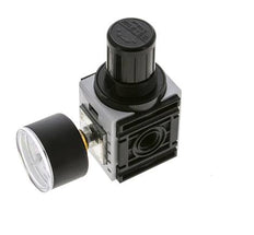 Druckregler für Sammelstückmontage G1/4'' 1000l/min 0.5-8.0bar/7-116psi PA 40 mm Manometer Futura 0