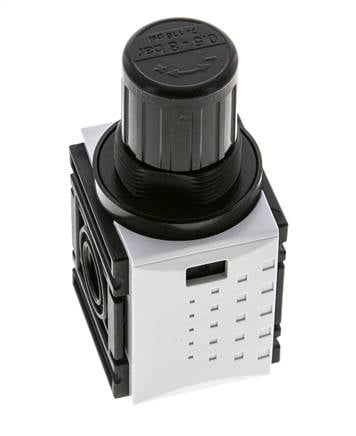 Druckregler für Sammelstückmontage G1/4'' 1000l/min 0.5-8.0bar/7-116psi PA Futura 0
