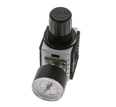 Druckregler für Sammelstückmontage G1/4'' 1000l/min 0.5-8.0bar/7-116psi PA 40 mm Manometer Futura 0