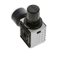 Druckregler für Verteilerblock G1/4'' 1000l/min 0,5-10,0bar/7-145psi 40 mm Manometer Futura 0