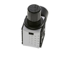 Druckregler für Verteilerblock G1/4'' 1000l/min 0,5-10,0bar/7-145psi 40 mm Manometer Futura 0