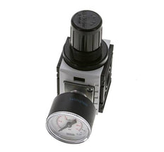 Druckregler für Verteilerblock G1/4'' 1000l/min 0,5-10,0bar/7-145psi 40 mm Manometer Futura 0