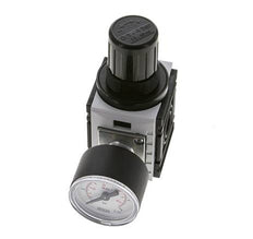 Druckregler für Sammelstückmontage G1/4'' 1000l/min 0.2-4.0bar/3-58psi PA 40 mm Manometer Futura 0