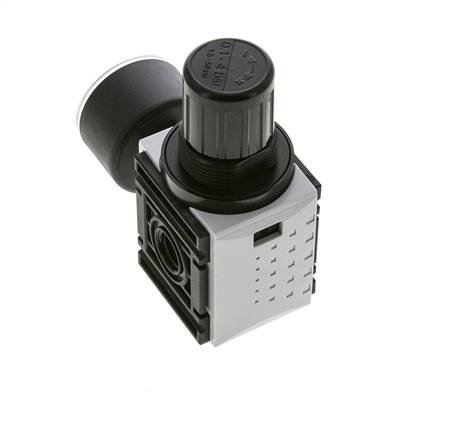 Druckregler für Sammelstückmontage G1/4'' 1000l/min 0.2-4.0bar/3-58psi PA 40 mm Manometer Futura 0