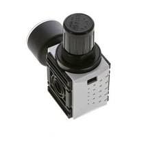 Druckregler für Sammelstückmontage G1/4'' 1000l/min 0.2-4.0bar/3-58psi PA 40 mm Manometer Futura 0