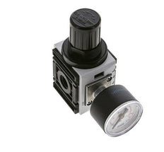 Druckregler für Verteilerblock G1/4'' 1000l/min 0,5-10,0bar/7-145psi 40 mm Manometer Futura 0