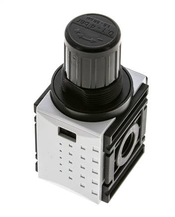 Druckregler für Sammelstückmontage G1/4'' 1000l/min 0.2-4.0bar/3-58psi PA Futura 0