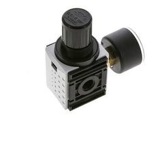 Druckregler für Sammelstückmontage G1/4'' 1000l/min 0.5-8.0bar/7-116psi PA 40 mm Manometer Futura 0
