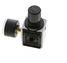 Druckregler für Sammelstückmontage G1/4'' 1000l/min 0.2-4.0bar/3-58psi PA 40 mm Manometer Futura 0