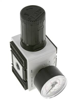 Präzisionsdruckregler G3/8'' 4500l/min 0.1-1.0bar/1-14psi PA Futura 2