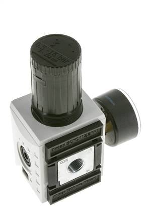 Präzisionsdruckregler G3/8'' 4500l/min 0.5-16.0bar/7-232psi PA Futura 2