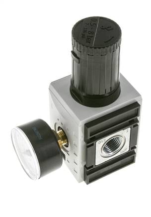Präzisionsdruckregler G1/2'' 5200l/min 0.5-8.0bar/7-116psi PA Futura 2