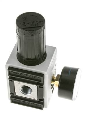 Präzisionsdruckregler G1/2'' 5200l/min 0.5-16.0bar/7-232psi PA Futura 2