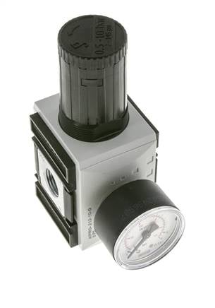 Präzisionsdruckregler G1/2'' 5200l/min 0.5-10.0bar/7-145psi PA Futura 2