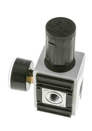 Präzisionsdruckregler G3/8'' 4500l/min 0.5-8.0bar/7-116psi PA Futura 2