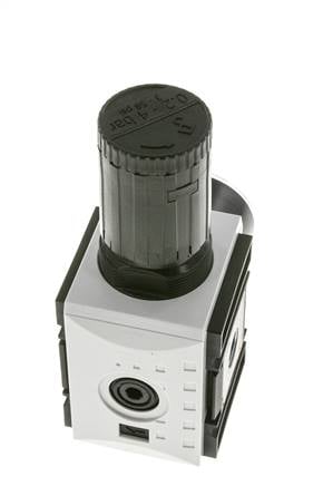 Präzisionsdruckregler G3/8'' 4500l/min 0.2-4.0bar/3-58psi PA Futura 2