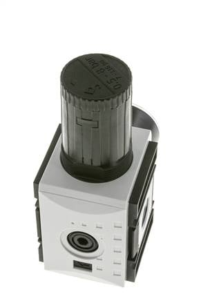 Präzisionsdruckregler G1/2'' 5200l/min 0.5-8.0bar/7-116psi PA Futura 2