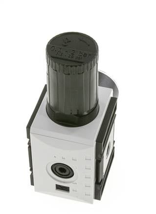Präzisionsdruckregler G3/8'' 4500l/min 0.1-2.0bar/1-29psi PA Futura 2