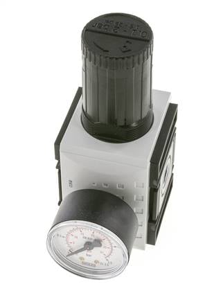 Präzisionsdruckregler G3/8'' 4500l/min 0.1-2.0bar/1-29psi PA Futura 2