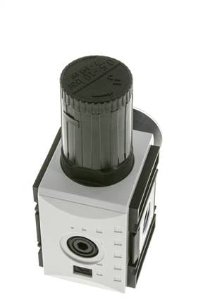 Präzisionsdruckregler G1/2'' 5200l/min 0.5-10.0bar/7-145psi PA Futura 2