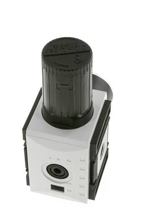 Präzisionsdruckregler G3/8'' 4500l/min 0.1-1.0bar/1-14psi PA Futura 2