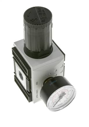 Präzisionsdruckregler G3/8'' 4500l/min 0.5-8.0bar/7-116psi PA Futura 2