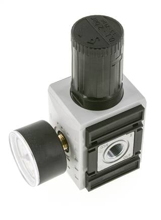 Präzisionsdruckregler G3/8'' 4500l/min 0.1-2.0bar/1-29psi PA Futura 2