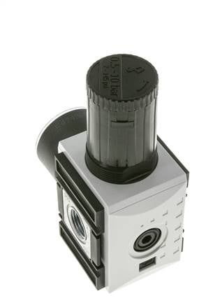 Präzisionsdruckregler G1/2'' 5200l/min 0.5-10.0bar/7-145psi PA Futura 2