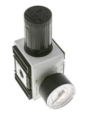 Präzisionsdruckregler G3/8'' 4500l/min 0.5-10.0bar/7-145psi PA Futura 2