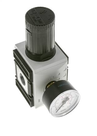 Präzisionsdruckregler G1/2'' 5200l/min 0.2-4.0bar/3-58psi PA Futura 2
