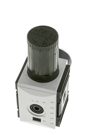 Druckregler G1/2'' 5200l/min 0.5-10.0bar/7-145psi PA Futura 2