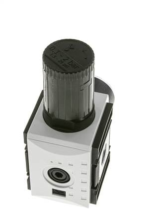 Druckregler G1/2'' 5200l/min 0.1-2.0bar/1-29psi PA Futura 2