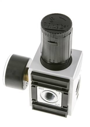 Druckregler G3/8'' 4500l/min 0,1-1,0bar/1-14psi Futura 2
