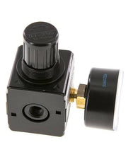 Präzisionsdruckregler G1/4'' 2100l/min 0.1-3.0bar/1-44psi Zinkdruckguss Multifix 1