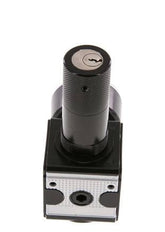 Präzisionsdruckregler G1/4'' 2100l/min 0.2-6.0bar/3-87psi Zink-Druckguss-Zylinderschloss Multifix 1