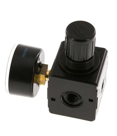 Präzisionsdruckregler G1/4'' 2100l/min 0.5-16.0bar/7-232psi Zinkdruckguss Multifix 1